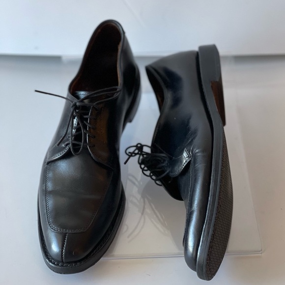 Allen Edmonds Men\'s Black Leather Oxford Lace Up Dress Shoes Delray, Sz 9A main image 8